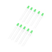 Dioda LED 3mm zielona - 10szt. - justPi