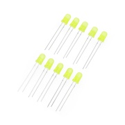 Dioda LED 5mm żółta - 10szt. - justPi