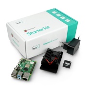 Zestaw z Raspberry Pi 4B WiFi 2GB RAM + akcesoria (z dwoma wentylatorami)