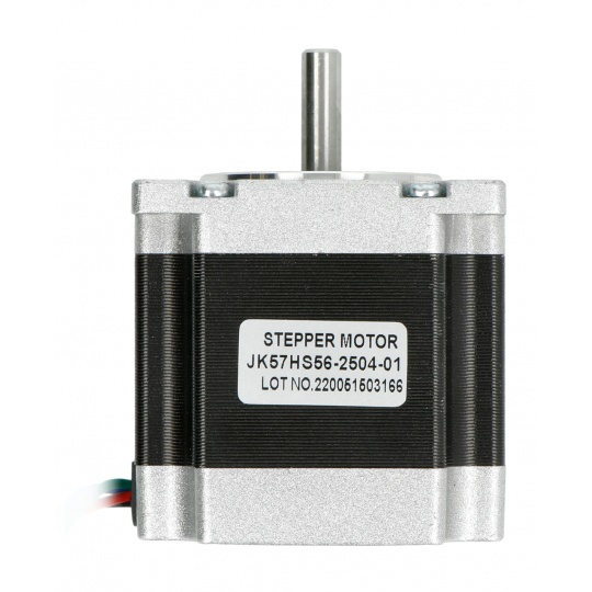 Кроковий двигун JK57HS56-2504 200 кроків/об 3,25 В/2,5 А/1,1 Нм