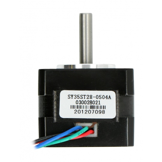 Шаговый двигатель SY35ST28-0504A, 200 шагов/оборот, 10 В / 0,5 А / 0,1 Нм - Pololu 1208