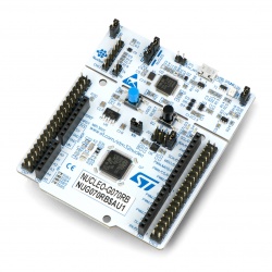 STM32 NUCLEO-G070RB - z MCU STM32G070RB, obsługuje połączenia Arduino i ST morpho