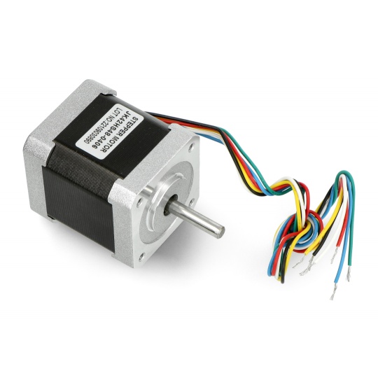 Кроковий двигун JK42HS48-0406 200 кроків/об 12V/0.4A/0.31Nm
