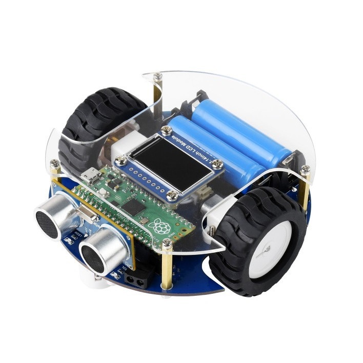 PicoGo Mobile Robot - zdalnie sterowany robot do Raspberry Pi Pico - Waveshare 20396