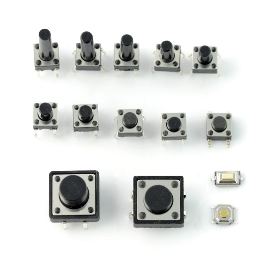 Набір тактових кнопок, 140 шт.