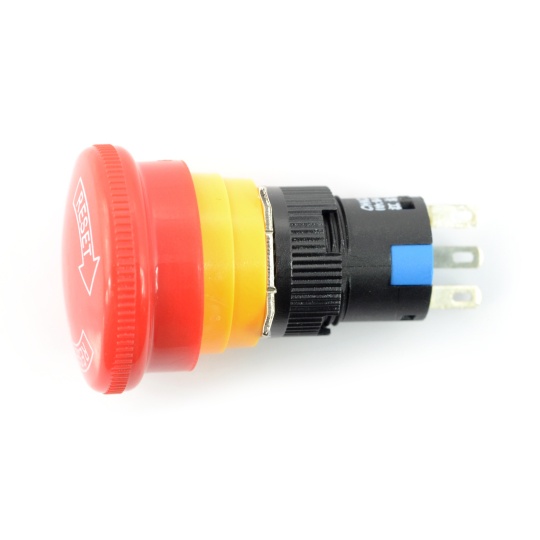 Грибоподібний вимикач безпеки УВІМК.-ВИМК. - 30 мм