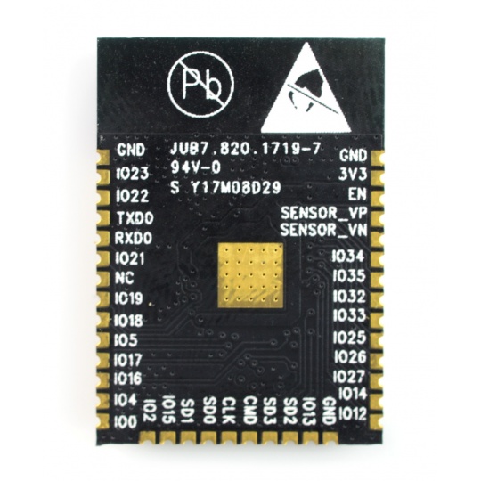 Мікросхема WiFi + Bluetooth BLE ESP-WROOM-32 - SMD - 2.7V-3.6V