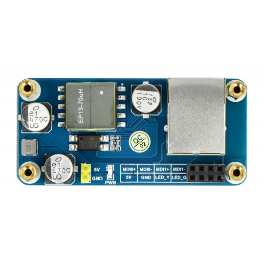 PoE Ethernet/USB HUB HAT для Raspberry Pi Zero - Waveshare 19635