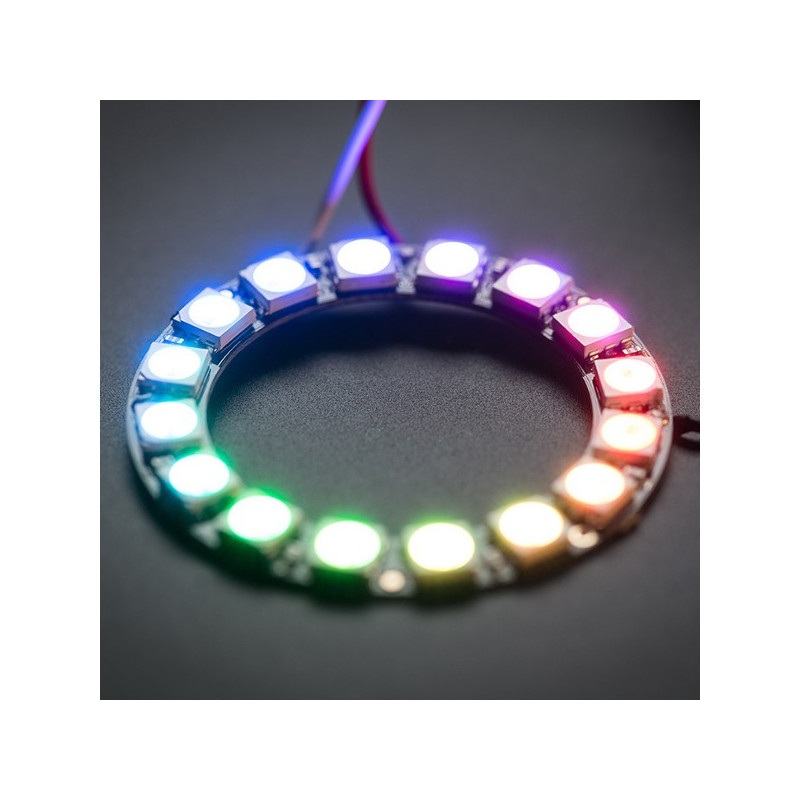 Adafruit NeoPixel Ring - pierścień LED RGB 16 x WS2812 5050