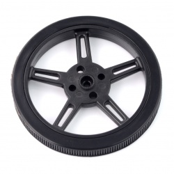 Koło do serwa Feetech - czarne