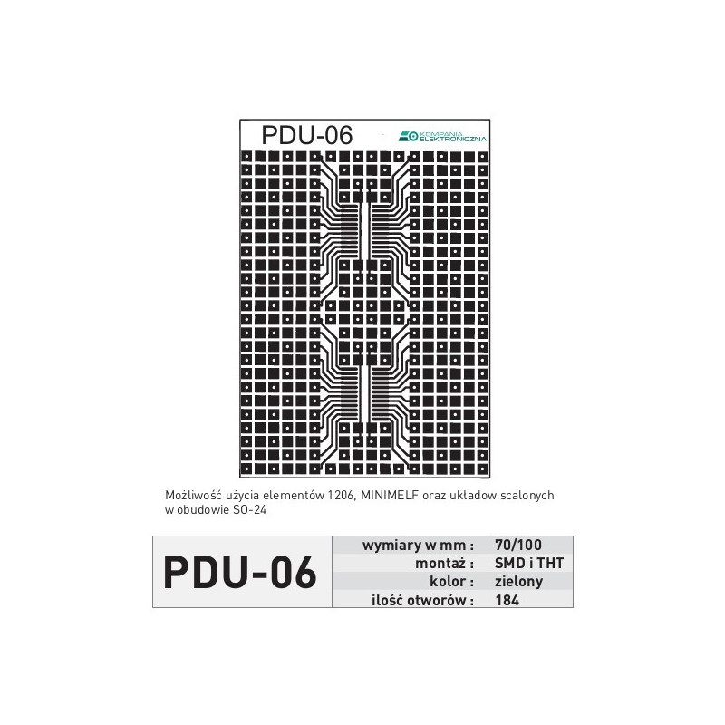 Płytka uniwersalna PDU06