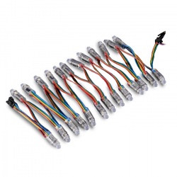Łańcuch LED RGB 12mm WS2801...