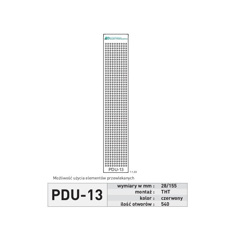 Płytka uniwersalna PDU13
