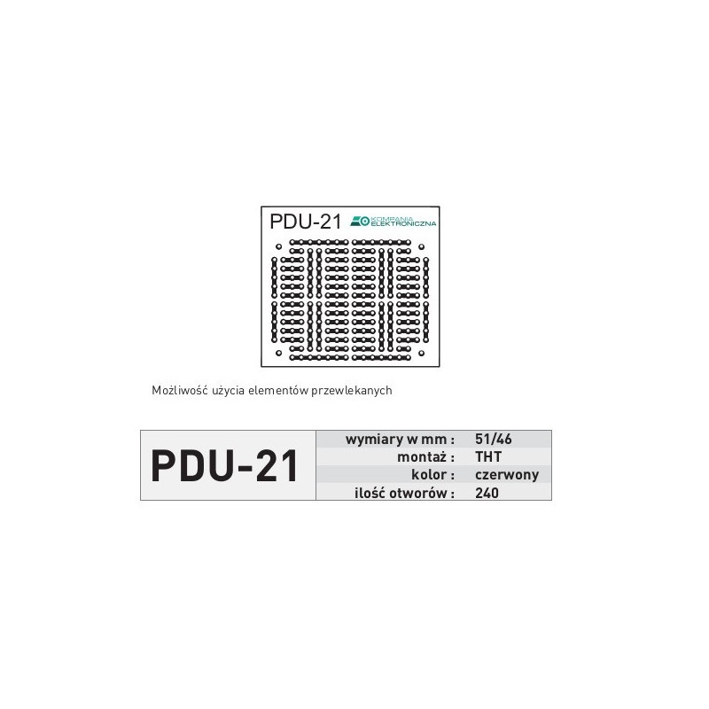 Płytka uniwersalna PDU21