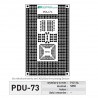 Płytka uniwersalna PDU73 - SMD ADuC8xx - zdjęcie 2
