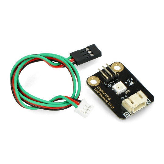 DFRobot Gravity - цифровой RGB-светодиодный модуль