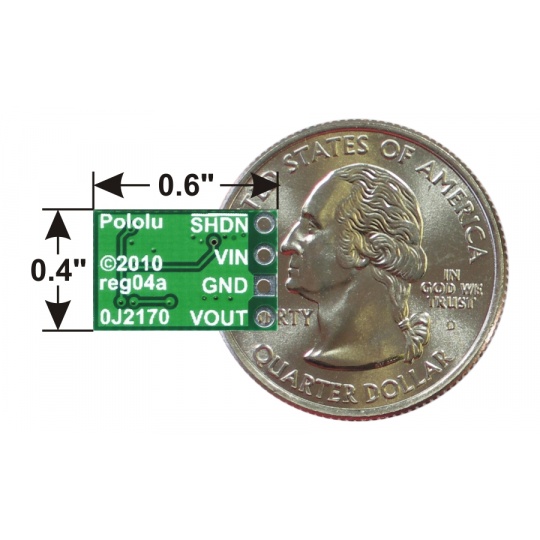 D36V6AHV - понижувальний перетворювач - регульований 4-25V 0.6A - Pololu 3799