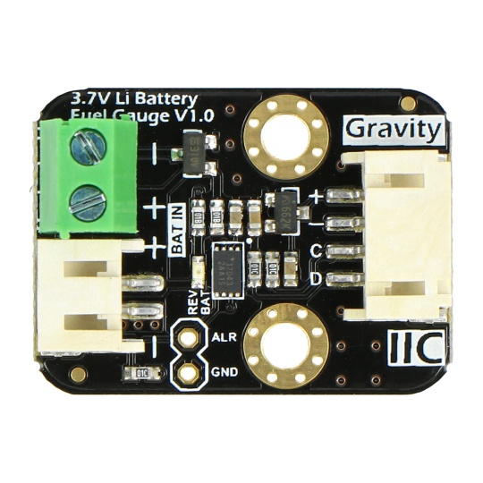 DFRobot Gravity - I2C индикатор уровня заряда батареи