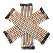 Zestaw przewodów połączeniowych justPi - 20cm 3x40szt. m-m, ż-ż, m-ż (120szt.)