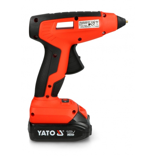 Клейовий пістолет / клейовий апарат 18V - для клею 11 мм - Yato YT-82854