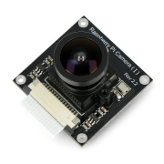 Kamera HD I OV5647 5Mpx - szerokokątna ''rybie oko'' dla Raspberry Pi - Waveshare 11388