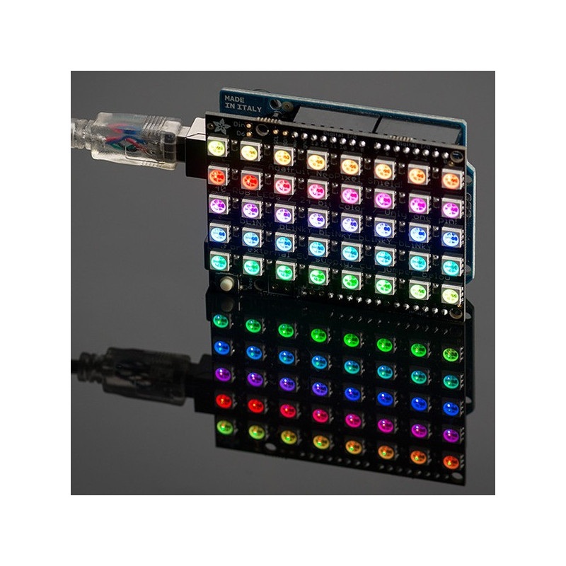 Adafruit NeoPixel Shield - 40 RGB LED - nakładka do Arduino