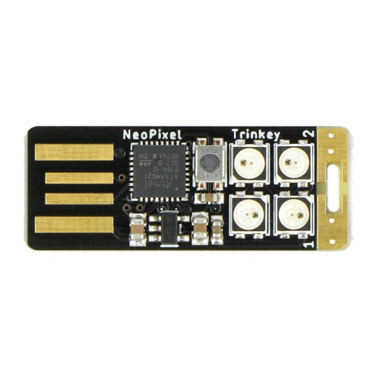 Adafruit Neo Trinkey - модуль USB SAMD21, 4 діоди RGB NeoPixel - Adafruit 4870