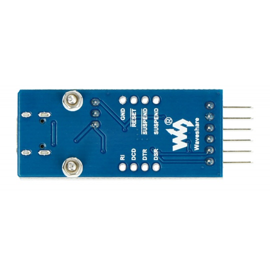 USB-UART TTL преобразователь CP2102 - разъем USB Type-C - Waveshare 20644