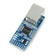 2-CH UART To Ethernet Converter - dwukanałowy konwerter UART na Ethernet - moduł transmisji transparentnej - Waveshare 20655