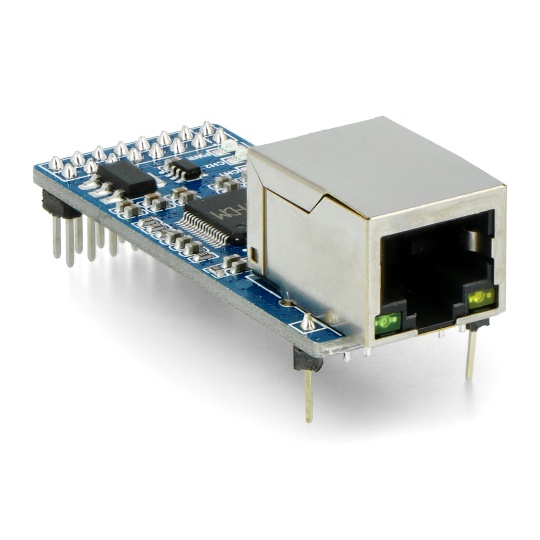2-канальний конвертер UART в Ethernet - двоканальний конвертер UART в Ethernet - прозорий модуль передачі - Waveshare 20655