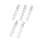 Dioda LED 5 mm RGB wsp. katoda