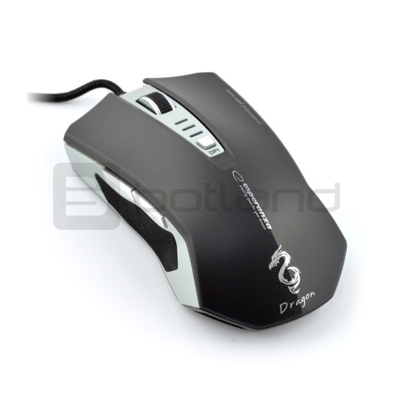 Mysz optyczna Esperanza Dragon EM122K czarna USB