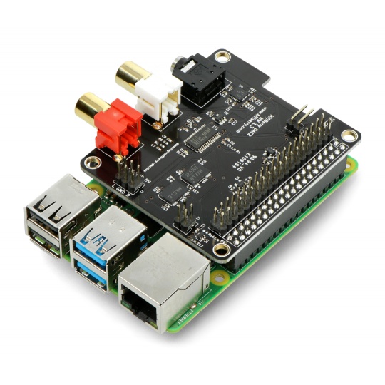 HiFiBerry DAC2 Pro - звукова карта для Raspberry Pi 4B/3B+/3B