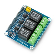 RPi Relay Board - 3 przekaźniki - nakładka dla Raspberry Pi - Waveshare 11638