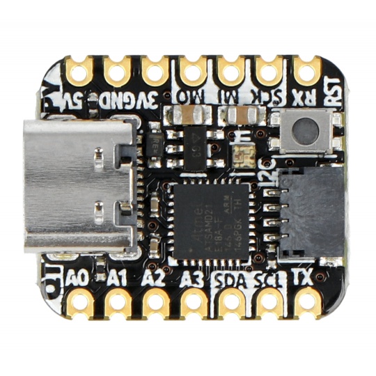 Adafruit QT Py - плата з мікроконтролером SAMD21 - Adafruit 4600