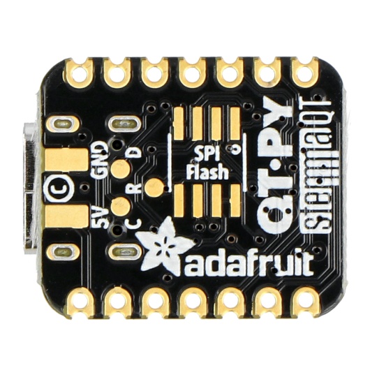 Adafruit QT Py - плата з мікроконтролером SAMD21 - Adafruit 4600