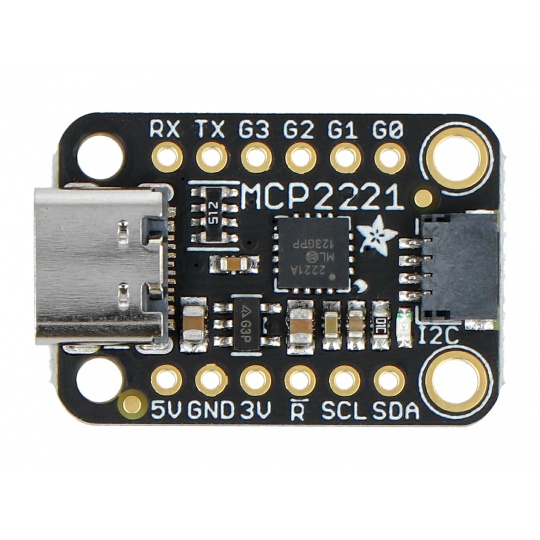 MCP2221A — преобразователь USB в GPIO, АЦП, I2C — Stemma QT / Qwiic — Adafruit 4471