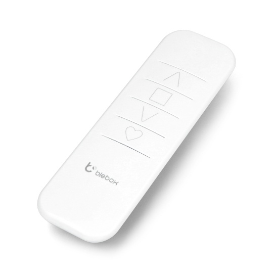 BleBox simpleRemote — пульт дистанционного управления для контроллеров uWiFi — белый