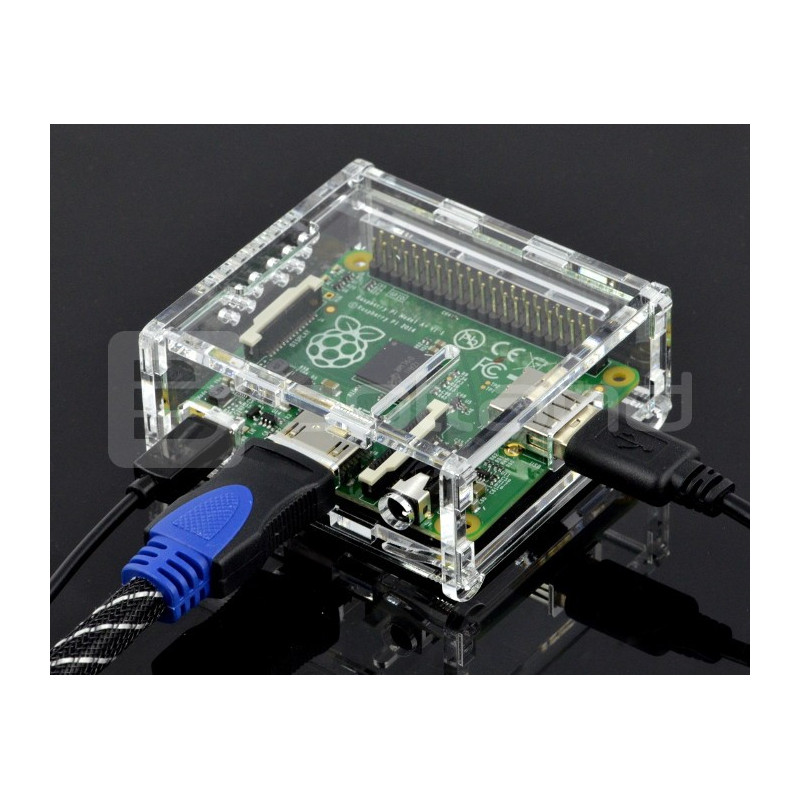 Obudowa Raspberry Pi Model A+ przezroczysta