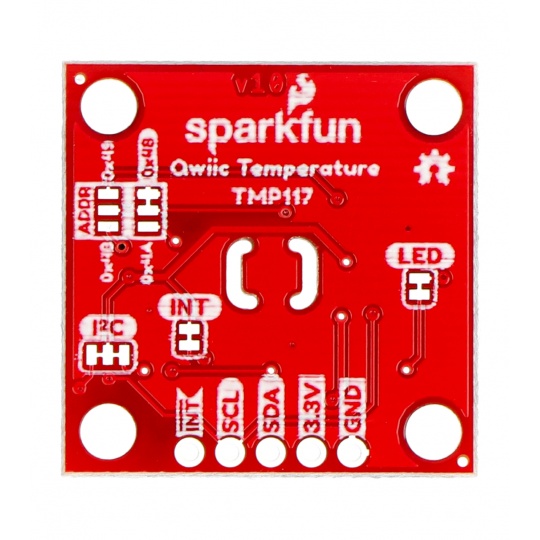 Високоточний датчик температури SparkFun - датчик температури TMP117 I2C - висока точність - SparkFun SEN-15805