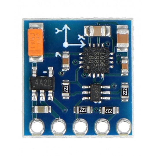 Магнітометр GY-271 3-осьовий цифровий I2C 3.3V / 5V - QMC5883L