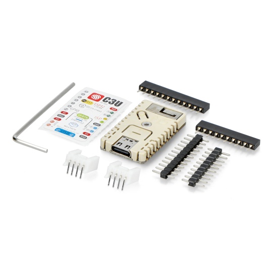 M5Stamp C3U — с микроконтроллером Espressif ESP32-C3 RISC-V — WiFi — с разъемами — M5Stack K122