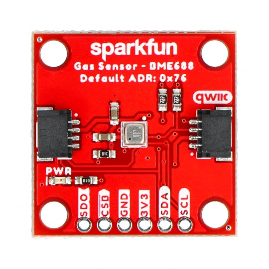 Датчик навколишнього середовища - BME688 - Датчик температури, вологості, тиску та газу - SparkFun SEN-19096