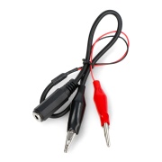 Przewód audio ze złączem krokodylkowym - do BBC micro:bit - Kitronik 5622