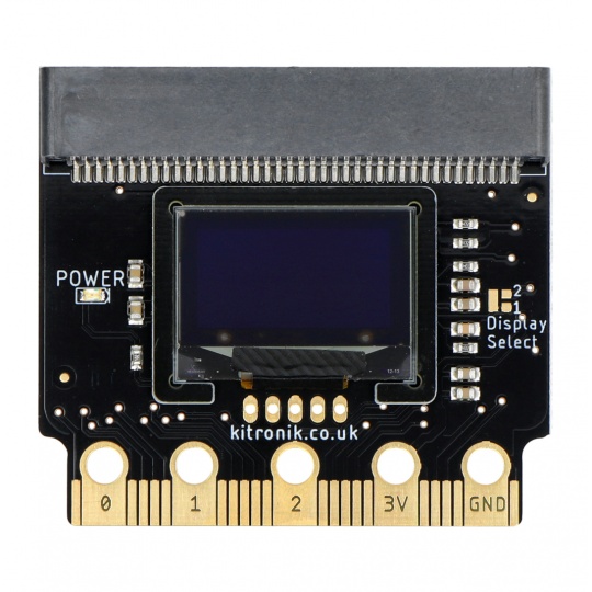 Kitronik :VIEW Graphics - OLED-дисплей 128x64 - для BBC micro:bit - Kitronik 56115