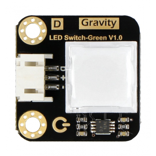 Gravity - LED Switch 5x - набор из 5 кнопок со светодиодной подсветкой - разные цвета - DFRobot DFR0789