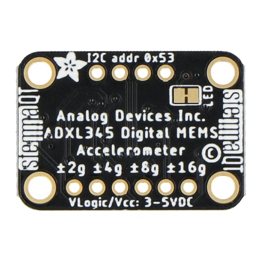 ADXL345 - 3-осьовий акселерометр I2C/SPI - Qwiic/STEMMA QT - Adafruit 1231