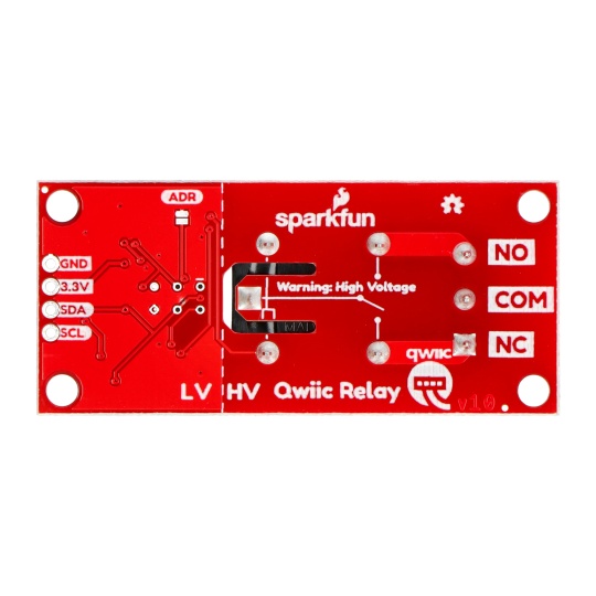 Релейний модуль Omron 1 канал - контакти 5.5A/230VAC - котушка 3V Qwiic I2C - SparkFun COM-15093