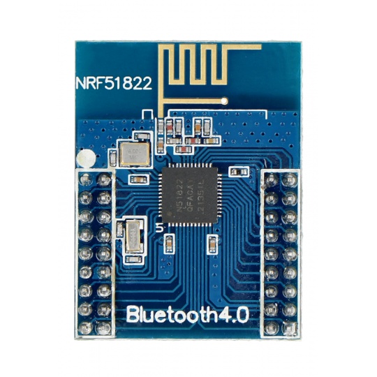 Модуль Bluetooth Low Energy (BLE 4.0) - NRF51822 - Waveshare 9515