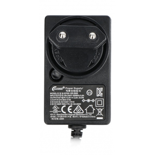 Блок живлення 12V/2A DC 5.5x2.1mm для Odroid C4, HC2, M1, N2, N2 Plus